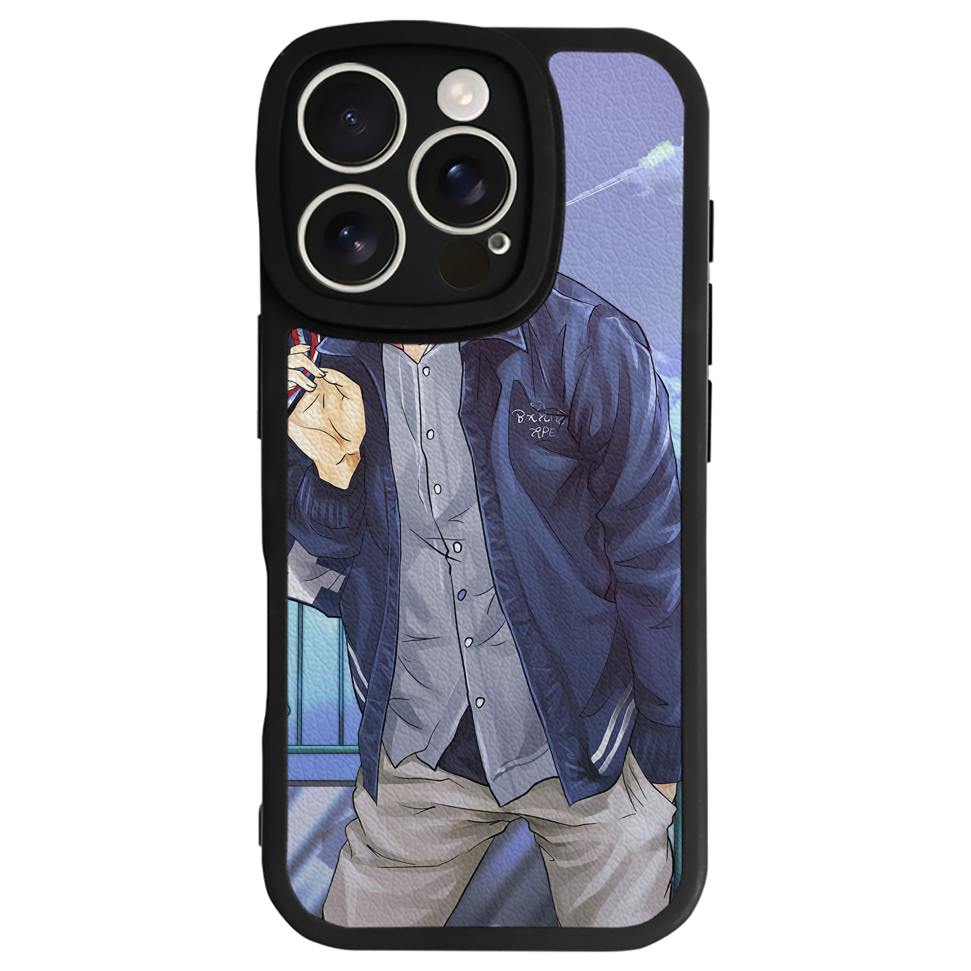 （画像用） SLAM DUNK／スラムダンク 【iPhone 16シリーズ対応】シリコンスマホケース（レザー調） 材質：シリコン